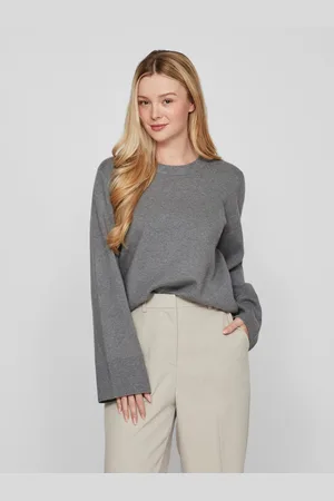 VILA Trui met ronde hals VICASSIE O-NECK L/S KNIT TOP - NOOS
