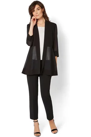 Hermann Lange Lange blazer Liliana van jersey en chiffon