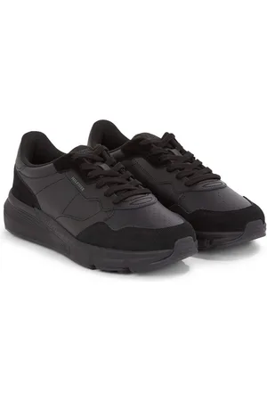 Tommy Hilfiger Sneakers met sleehak FASTON LTH MIX vrijetijdsschoen, veterschoen, lage schoen met gevoerde schacht