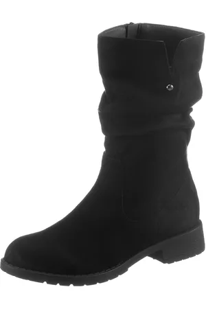 City Walk Winterlaarzen met slouchy plooien bij de schacht