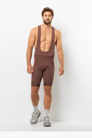 Jack Wolfskin Fietsbroek MOROBBIA BIB SHORTS M