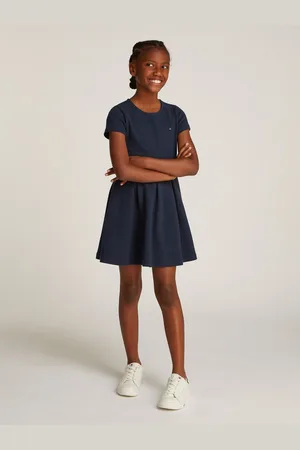 Tommy Hilfiger Skaterjurk OTTOMAN SKATER DRESS SS