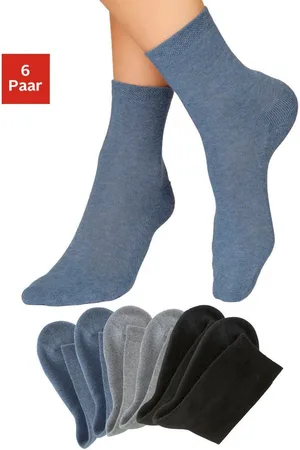 H.I.S Sokken met comfortabele frotté (set, 6 paar)
