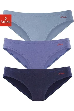 QS by s.Oliver Bikinibroekje elastische katoenkwaliteit (3 stuks)
