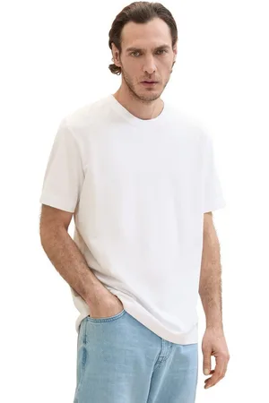 TOM TAILOR T-shirt met piqué structuur