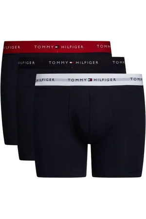 Tommy Hilfiger Boxershort 3P BOXER BRIEF WB met contrasterende logo-band (3 stuks)
