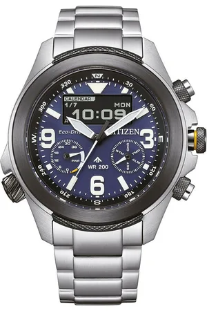 Citizen Solarhorloge Horloge, herenhorloge, analoog, digitaal, dag