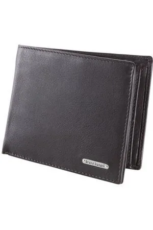 Bruno Banani Portemonnee van leer met logo-schild