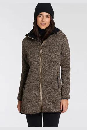 CMP Gebreide jas Parka Fix Hood