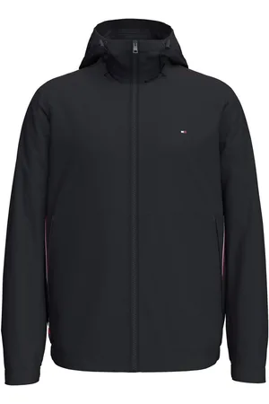 Tommy Hilfiger Outdoorjack RWB HOODED JACKET met verstelbare capuchon