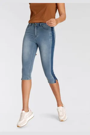 ARIZONA Capri jeans Ultra Stretch extra strakke pasvorm, knieomsluitende lengte, hoge taille