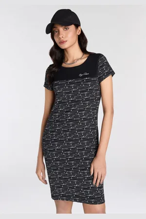 KangaROOS Jerseyjurk met trendy print all-over