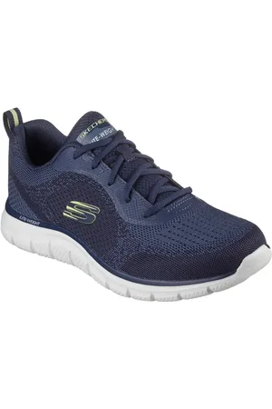 Skechers Sneakers TRACK-GLENDOR Trainingsschoenen, veterschoenen, vrijetijdsschoen met memory foam