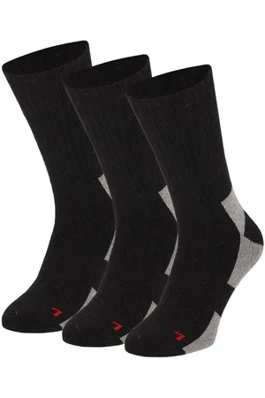 Apollo Basic sokken THERMAL/TRACKING SOCKS Unisex met verwarmende merinowol (2 paar, Set van 3)