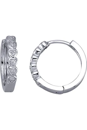 Firetti Paar creolen Sieraad Geschenk 925 Oorsieraden Oorbellen Hartjes