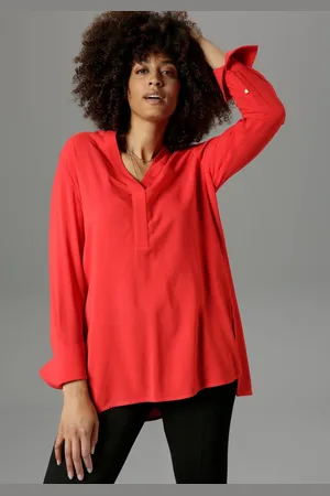 Aniston Lange blouse met extra-lange manchetten