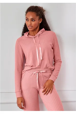 QS by s.Oliver Shirt met lange mouwen Capuchon met satijnband