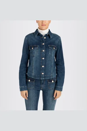 Mac Jeansjack RICH JACKET van lichte, zomerse denimkwaliteit met hoog katoenpercentage