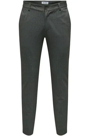 Only & Sons Pantalon ONSMARK SLIM 02093 HERRINGBONE PANT NOOS