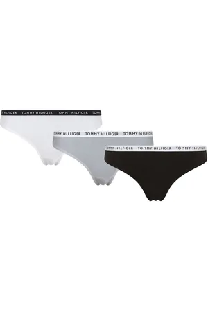 Tommy Hilfiger Bikinibroekje met smalle logoboord (3 stuks)