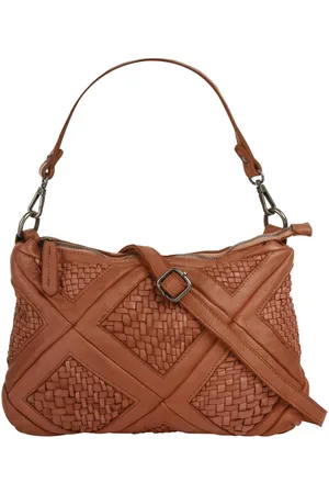 Samantha Look Schoudertas echt leer, made in italy