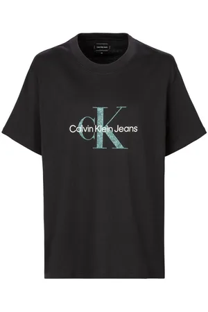 Calvin Klein T-shirt Plus Textured Monologo Tee