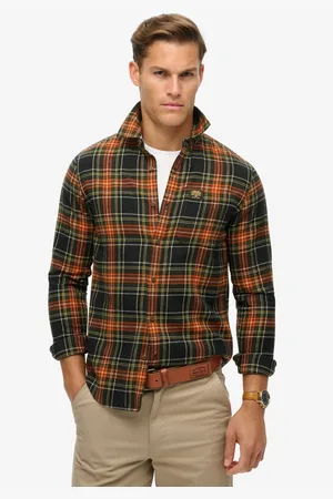 Superdry Overhemd met lange mouwen Organic Cotton Lumberjack Check Shirt