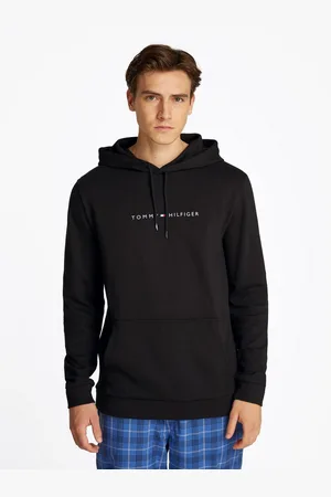 Tommy Hilfiger Hoodie OH HOODIE met kangoeroezak, logo-opdruk