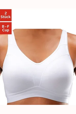 Petite Fleur Soft-bh zonder beugels, in een bedekkende pasvorm (Set van 2)