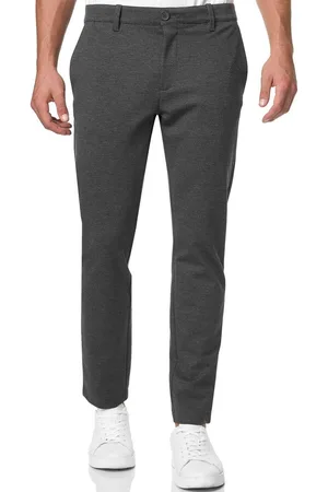 INDICODE Pantalon Roedekro verzorgde look met recht gesneden pijp