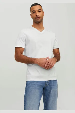 JACK & JONES Shirt met V-hals JJEORGANIC BASIC TEE