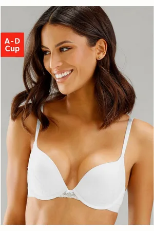 QS by s.Oliver Push-up-bh Ivette met naadloos voorgevormde cups