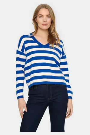 Saint Tropez Gebreide trui FikamSZ V-Neck
