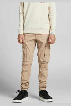 JACK & JONES Cargobroek JPSTPAUL JJFLAKE 1075 CROCKERY NOOS JNR