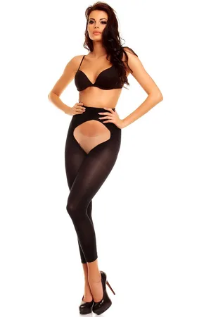 Glamory Legging Breeze Plus Size, Ouvert (1 stuk)