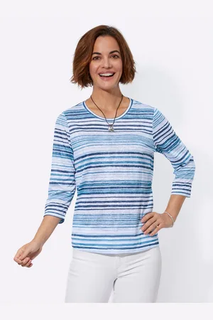 Classic Basics Shirt met 3/4 mouwen Shirt (1-delig)