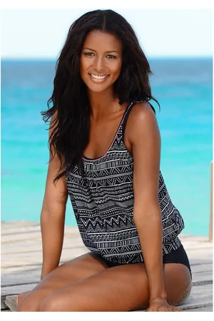 KangaROOS Oversized tankini in een trendy etno-look
