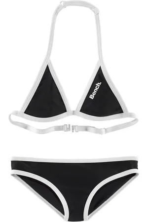 Bench Triangelbikini met logoprint aan top en broekje