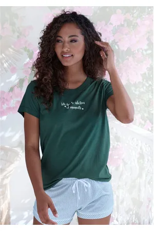 QS by s.Oliver Pyjama top met schattige frontprint
