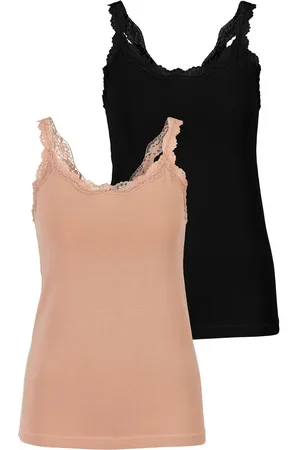 Lascana Hemd met ingebouwd bustier, spaghettiband-top, onderhemd (2 stuks, Set van 2)