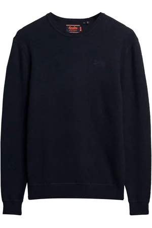 Superdry Trui met ronde hals ESSENTIAL SLIM FIT CREW JUMPER