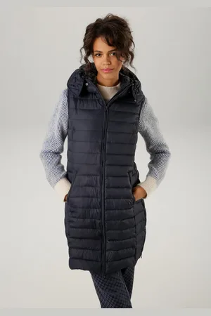 Aniston Bodywarmer met verstelbare capuchon