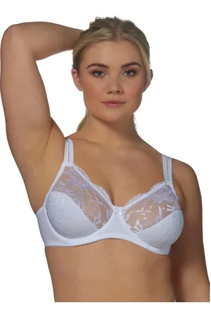 Elbrina Beugel-bh Embroidery met bloemige kantaccenten