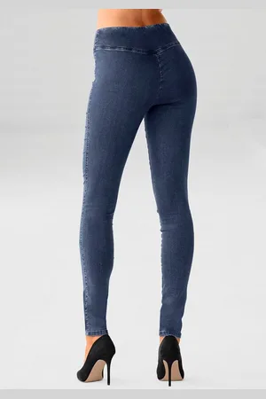 Buffalo Jeggings met brede tailleband
