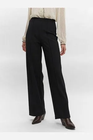 VERO MODA Comfortbroek VMBECKY HR WIDE PULL ON PANT