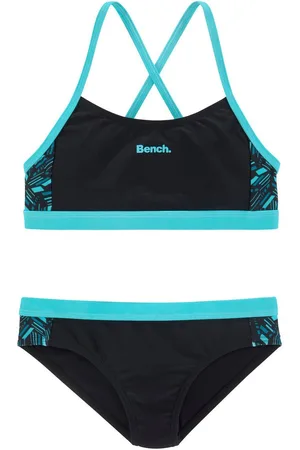 Bench Bustierbikini met geometrische gedessineerde inzetten