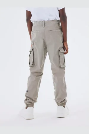 NAME IT Cargobroek NKMRYAN CARGO R TWI PANT 2222-BA NOOS