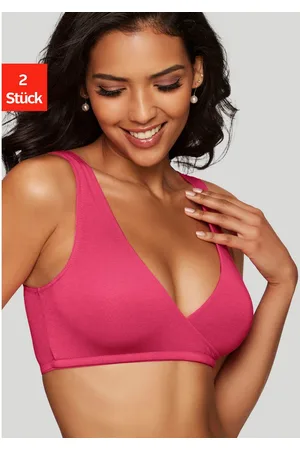 Petite Fleur Voedings-bh zonder beugels in comfortabel wikkelmodel (Set van 2)