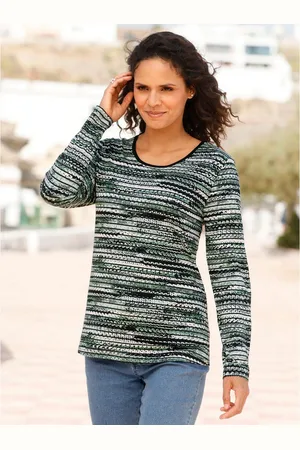 Casual Looks Shirt met print Gedessineerd shirt (1-delig)
