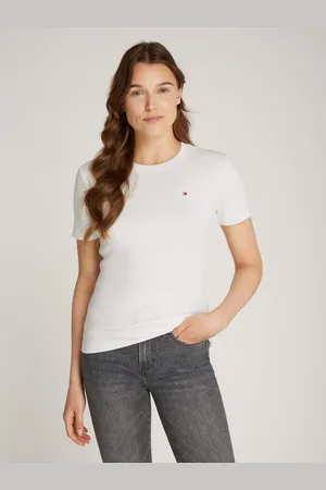 Tommy Hilfiger T-shirt SLIM CODY C-NK SS met geborduurd logo